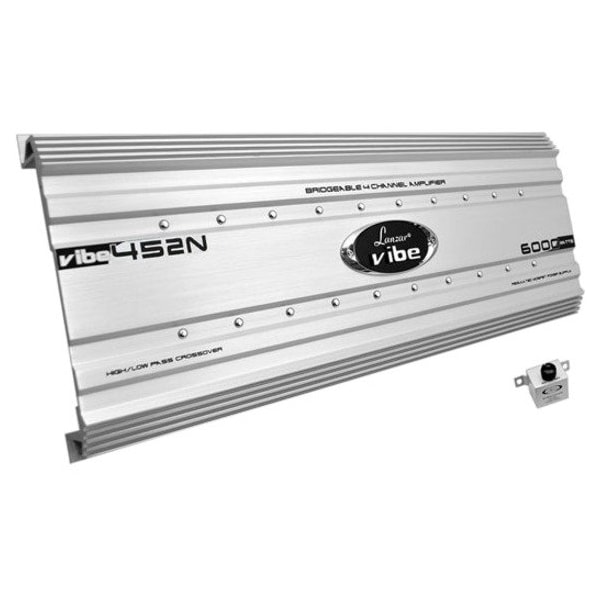 Lanzar Vibe 6000 Watts 4 Channel Mosfet Amplifier VIBE452N | Zoro